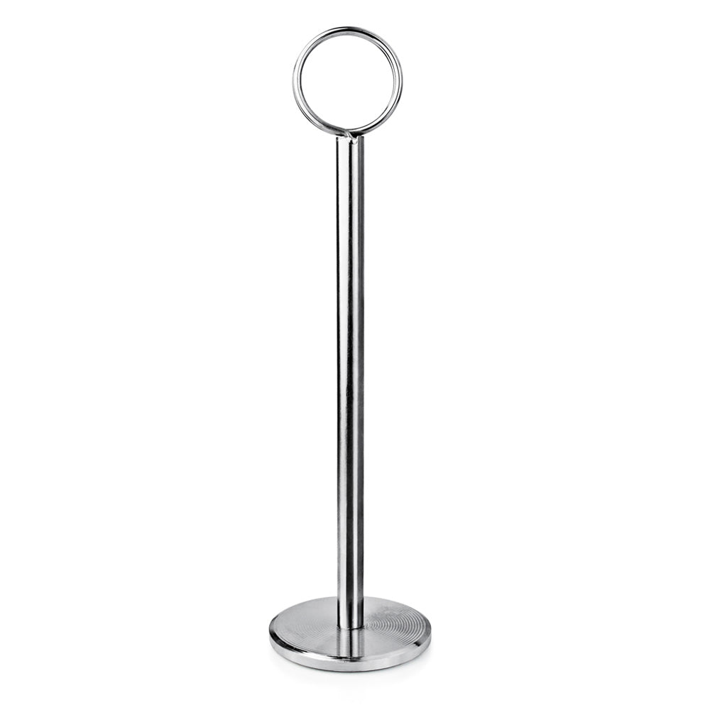 STAINLESS STEEL CARD HOLDER, RING CLIP