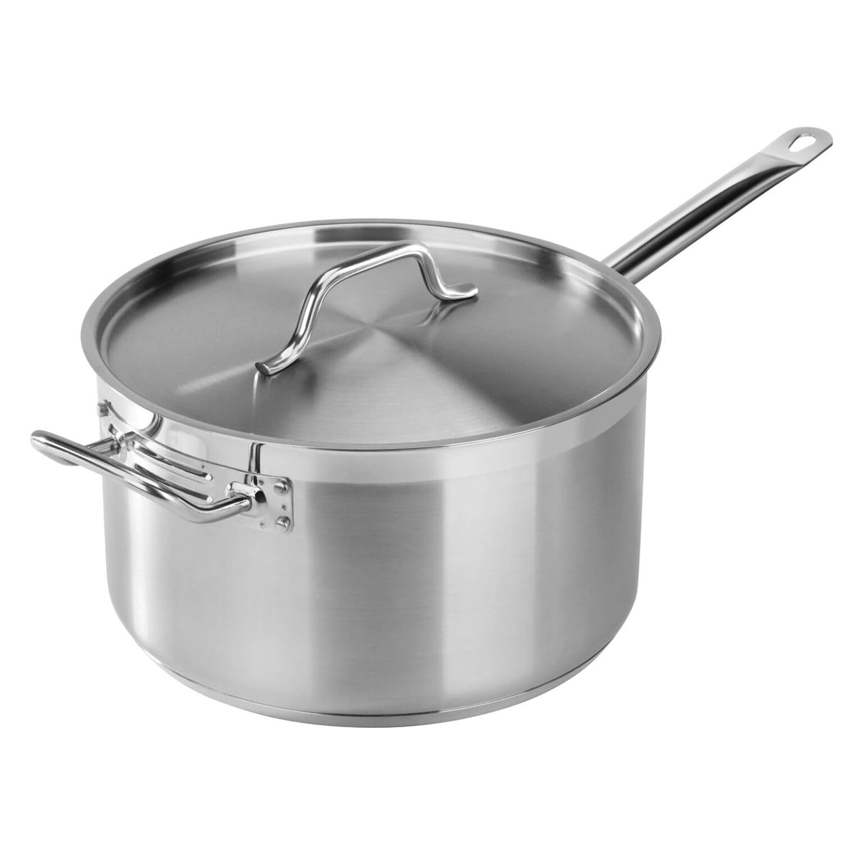 STAINLESS STEEL SAUCE PAN WITH COVER