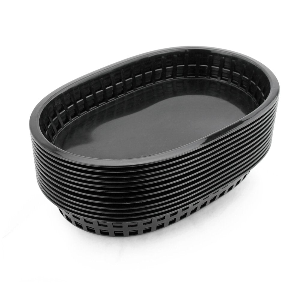 FAST FOOD BASKET, FLAT OVAL