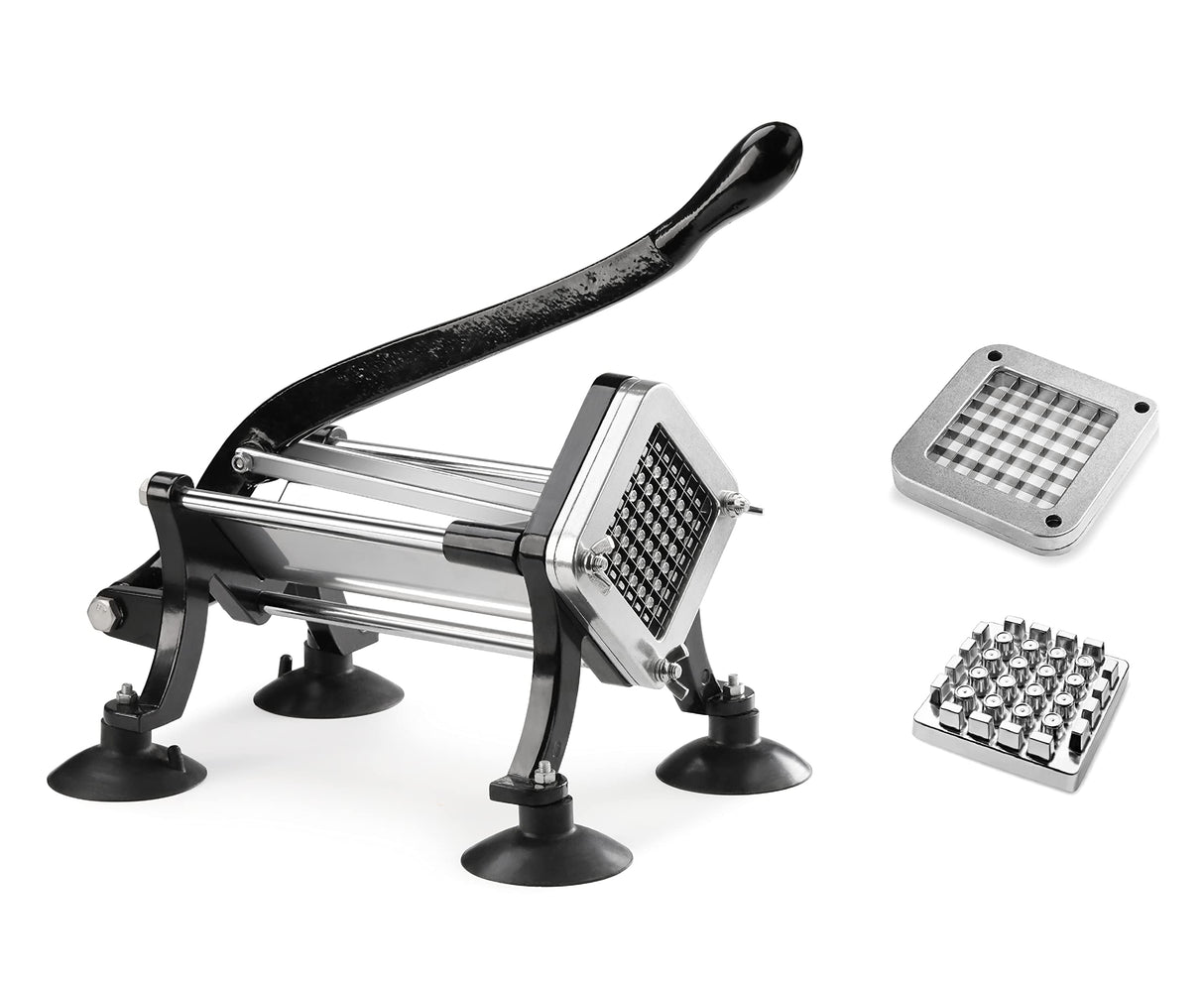 1/2" + 3/8" BLACK FRY CUTTER SET WITH SUCTION FEET