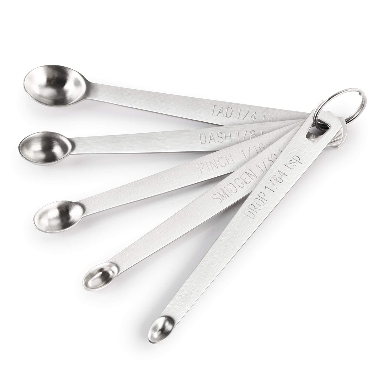 MINI MEASURING SPOONS SET, 5-PC