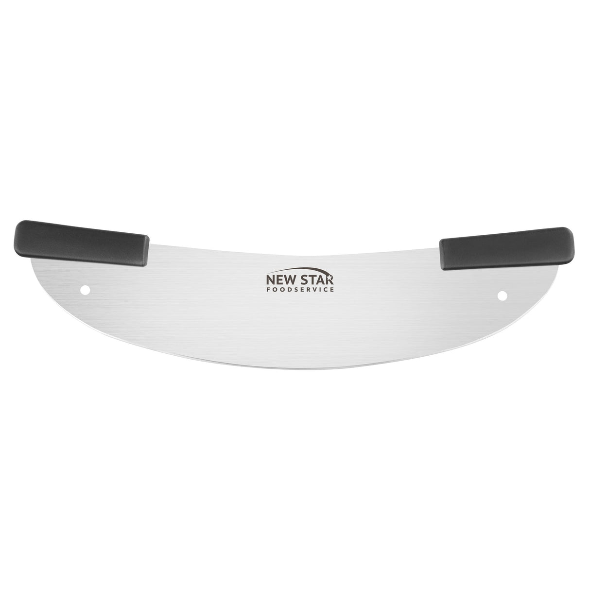 STAINLESS STEEL PIZZA CUTTER WITH HANDLE GRIPS