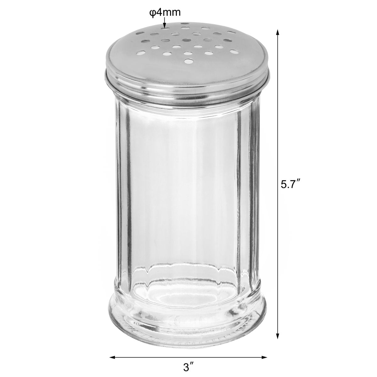 PERFORATED SUGAR POURER - 12 OZ