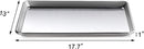 New Star Foodservice 36862 Commercial-Grade 18-Gauge Aluminum Sheet Pan/Bun Pan, 13" L x 18" W x 1" H (Half Size) | Measure Oven (Recommended)