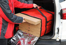 New Star Foodservice 50134 Insulated Pizza Delivery Bag, 20" by 19" by 13", Red