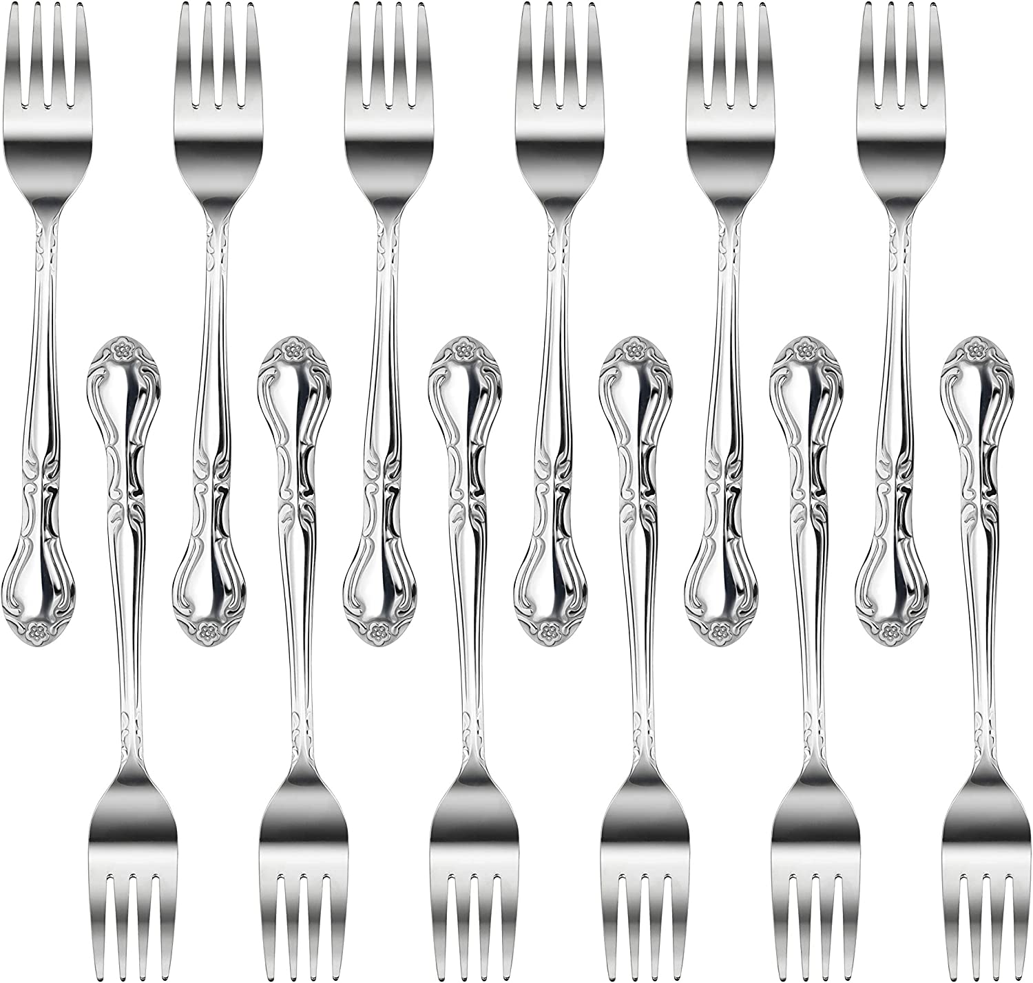 Wholesale Stainless Steel Hollow Handle Fork Six-piece Set Kitchen