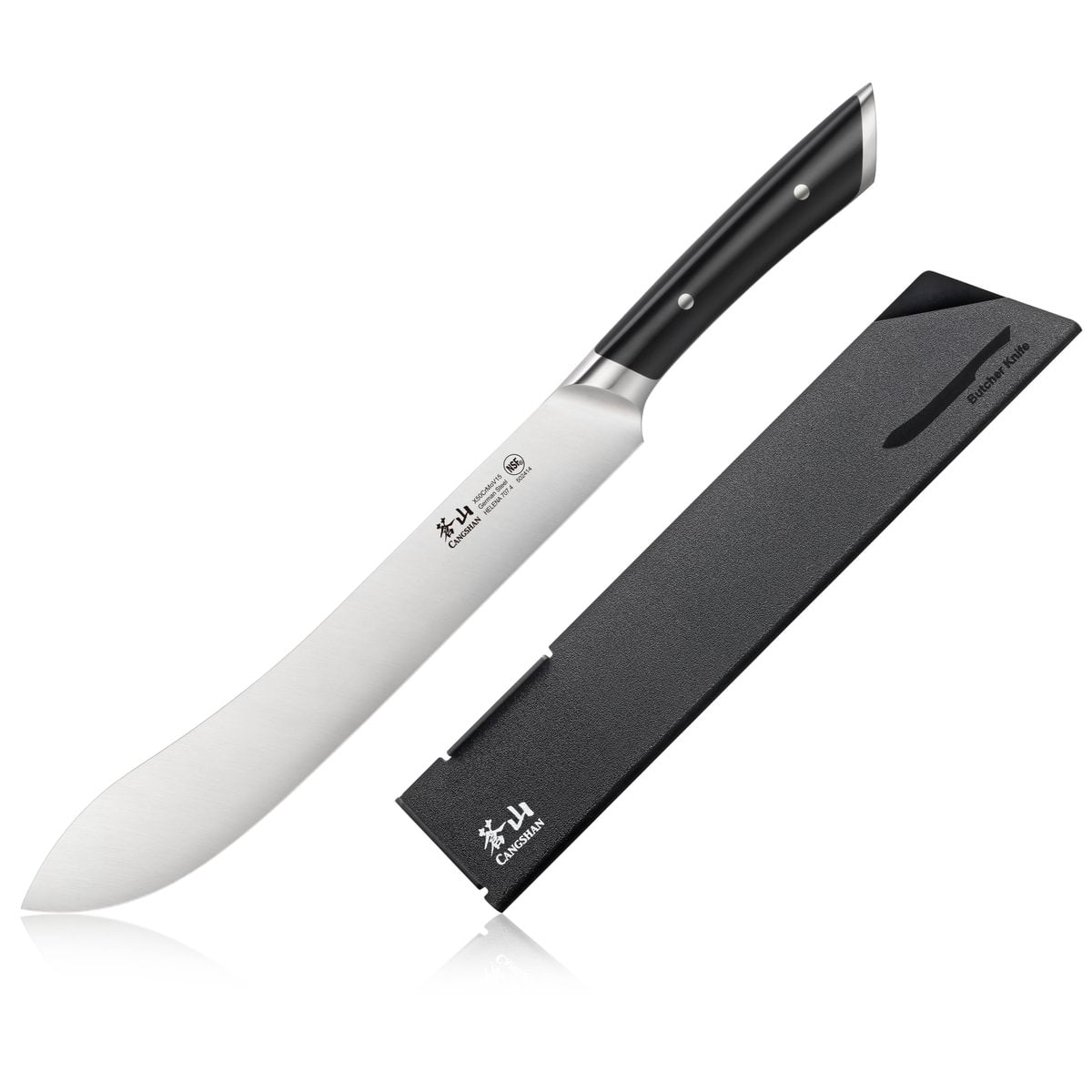 HELENA SERIES 10" BUTCHERS KNIFE WITH SHEATH