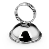 STAINLESS STEEL CARD HOLDER, RING CLIP