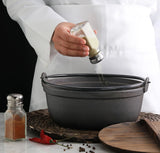 SQUARE SHAKER WITH MUSHROOM TOP - 2 OZ