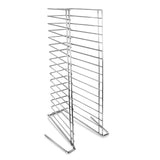 CHROME PIZZA TRAY RACK, 15-TIER