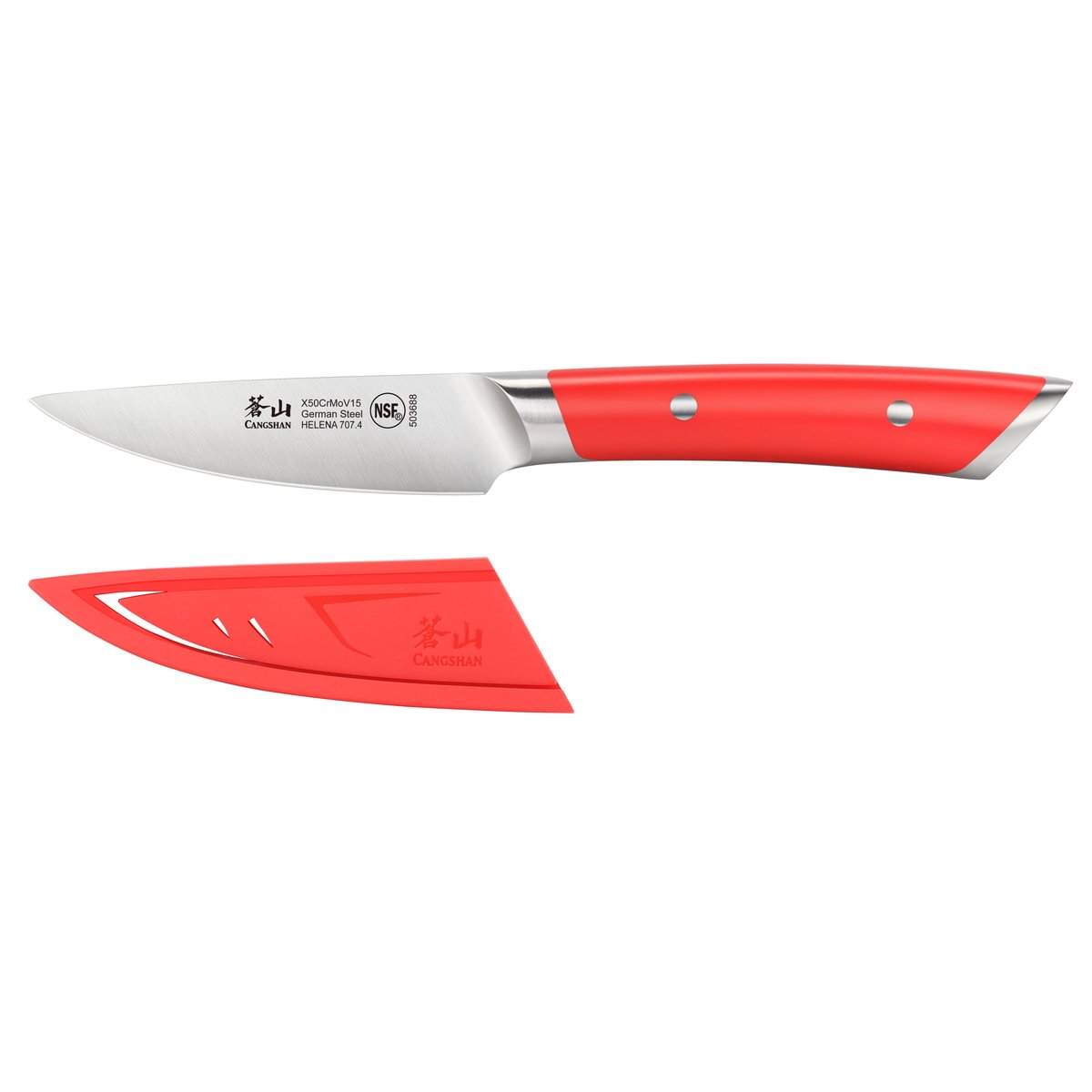 HELENA 3.5" PARING KNIFE WITH SHEATH