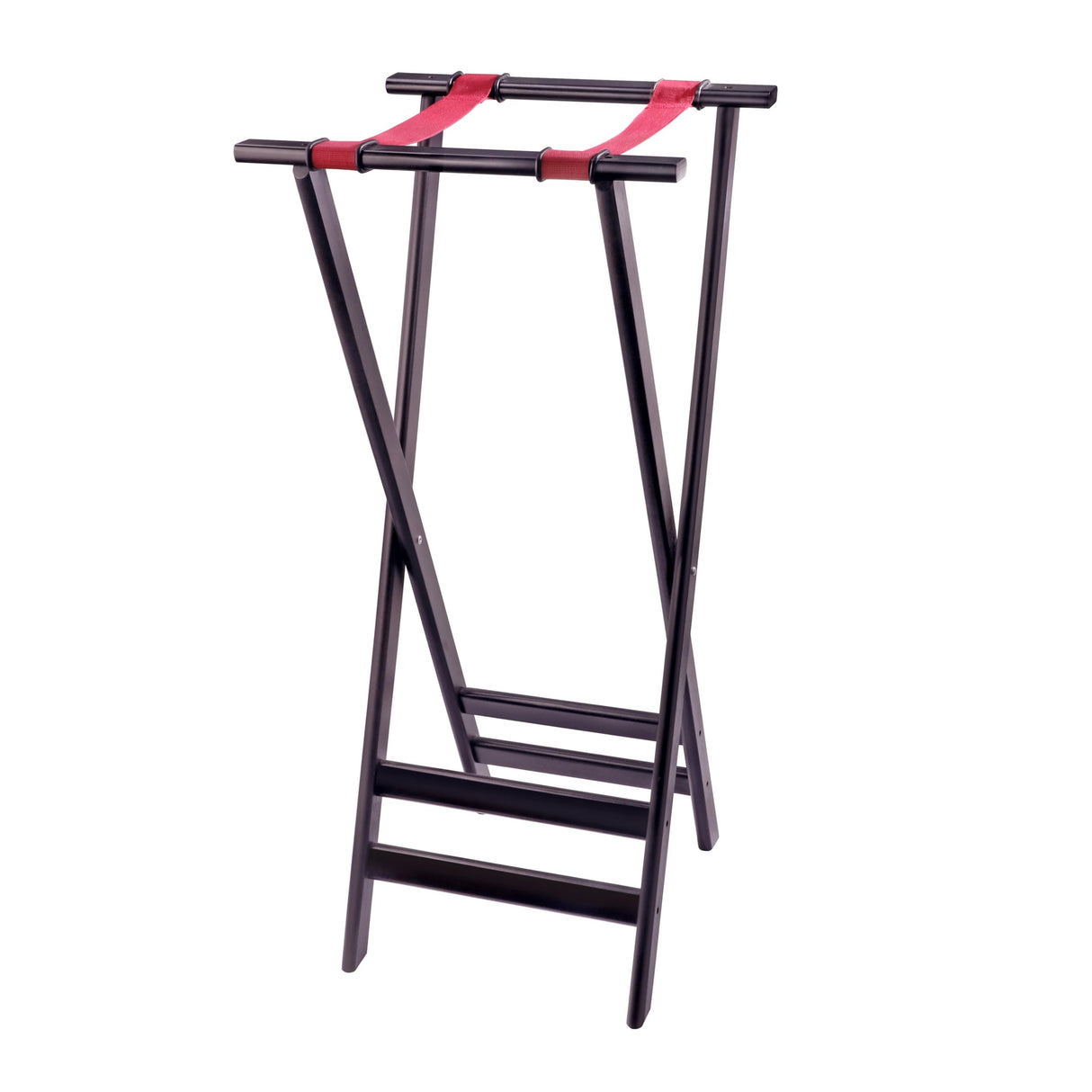 MAHOGANY WOOD TRAY STAND