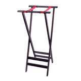 MAHOGANY WOOD TRAY STAND