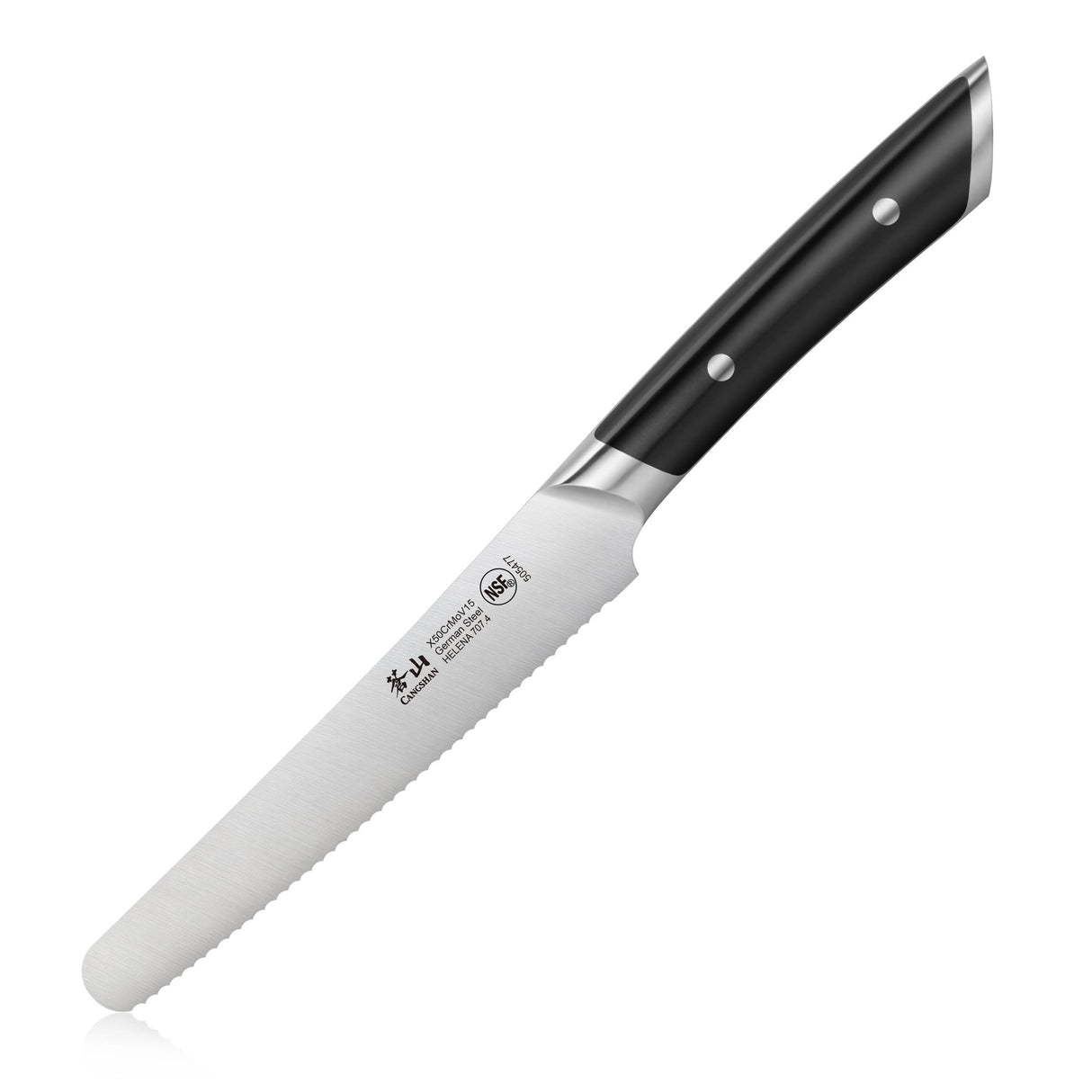 HELENA SERIES 5" ROUND-TIP SERRATED UTILITY KNIFE