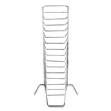 CHROME PIZZA TRAY RACK, 15-TIER