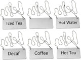 STAINLESS STEEL CHAIN SIGNS, FULL SET