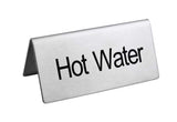 TENT SIGN, "HOT WATER"
