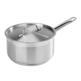 STAINLESS STEEL SAUCE PAN WITH COVER