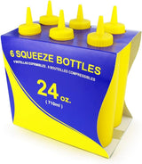 6-PACK SQUEEZE BOTTLES