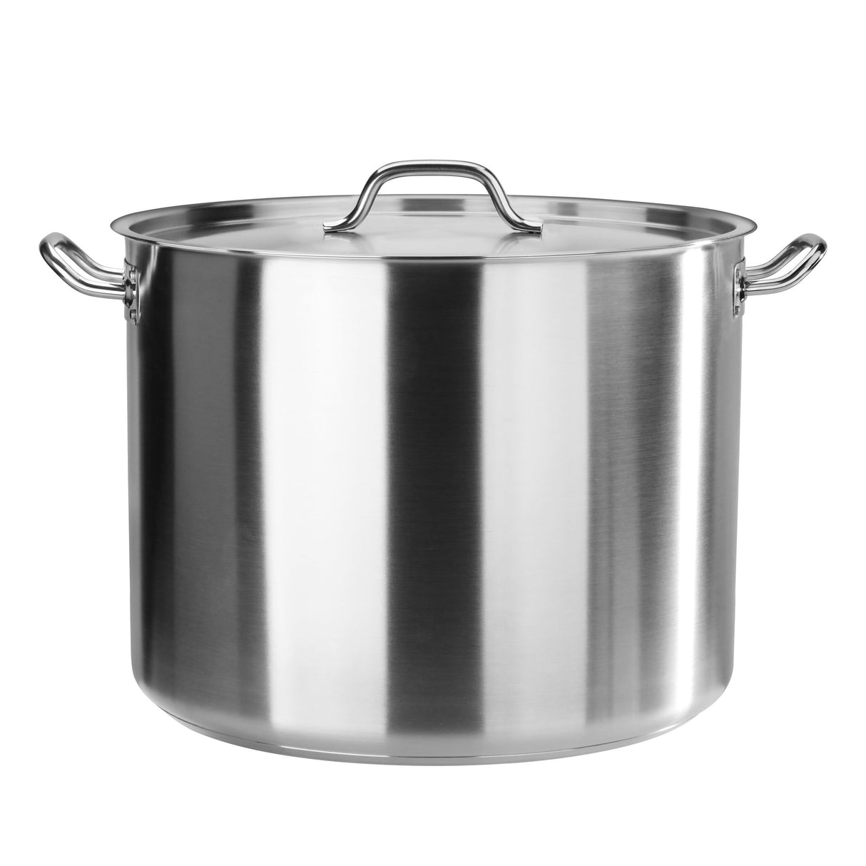 STAINLESS STEEL STOCK POT WITH COVER