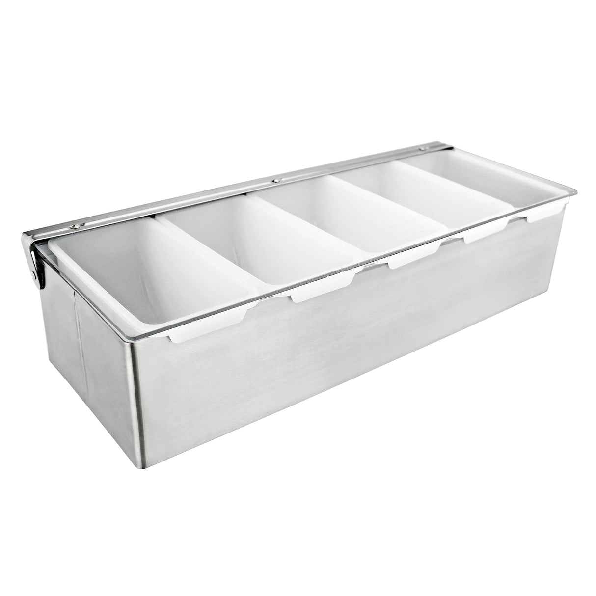 STAINLESS STEEL CONDIMENT ORGANIZER