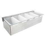 STAINLESS STEEL CONDIMENT ORGANIZER