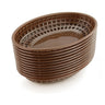 FAST FOOD BASKET, ROUND OVAL