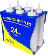 6-PACK SQUEEZE BOTTLES