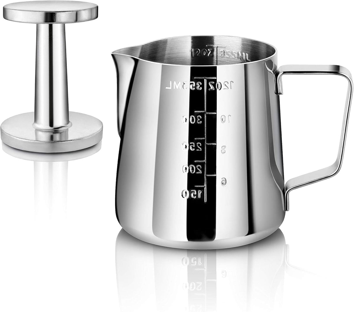 FROTHING PITCHER & TAMPER SET