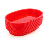 FAST FOOD BASKET, FLAT OVAL