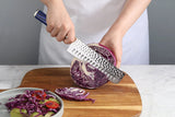 KITA SERIES 7-INCH NAKIRI KNIFE WITH SHEATH, HIGH CARBON X-7 DAMASCUS STEEL