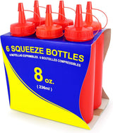 6-PACK SQUEEZE BOTTLES