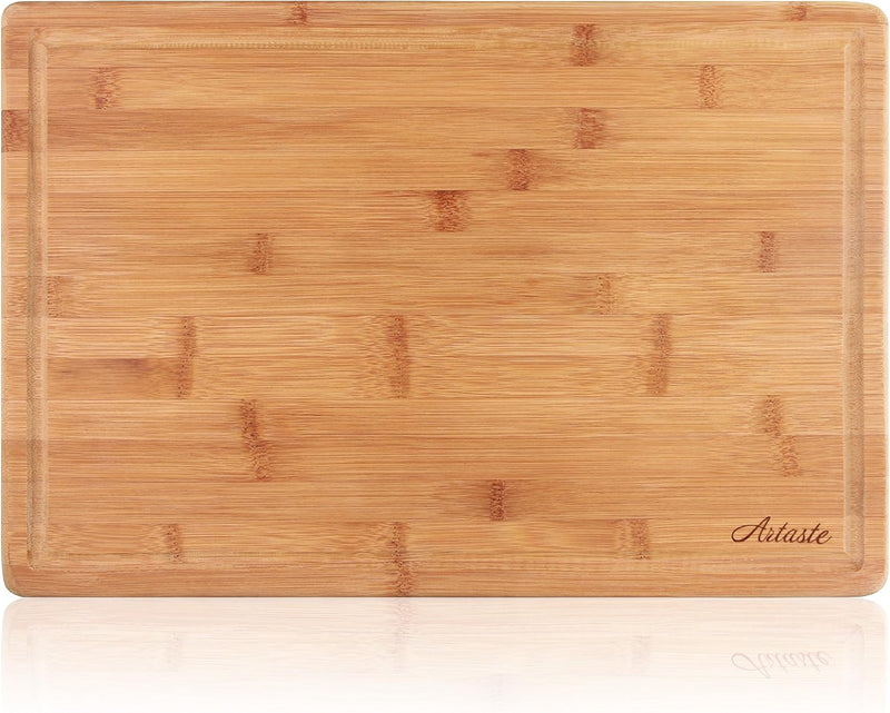 Artaste 28737 Extra Heavy Bamboo Cutting Board, 12 x 18 x 3/4-Inch