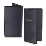 BLACK CHECK PRESENTER, 20-PACK