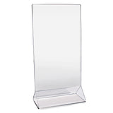 CLEAR ACRYLIC CARD HOLDER