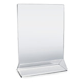CLEAR ACRYLIC CARD HOLDER