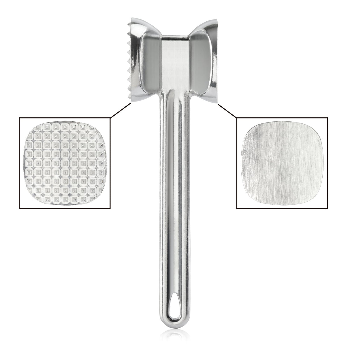 DUAL-SIDED ALUMINUM TENDERIZER