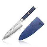 KITA SERIES 6" CHEF'S KNIFE WITH SHEATH, HIGH CARBON X-7 DAMASCUS STEEL