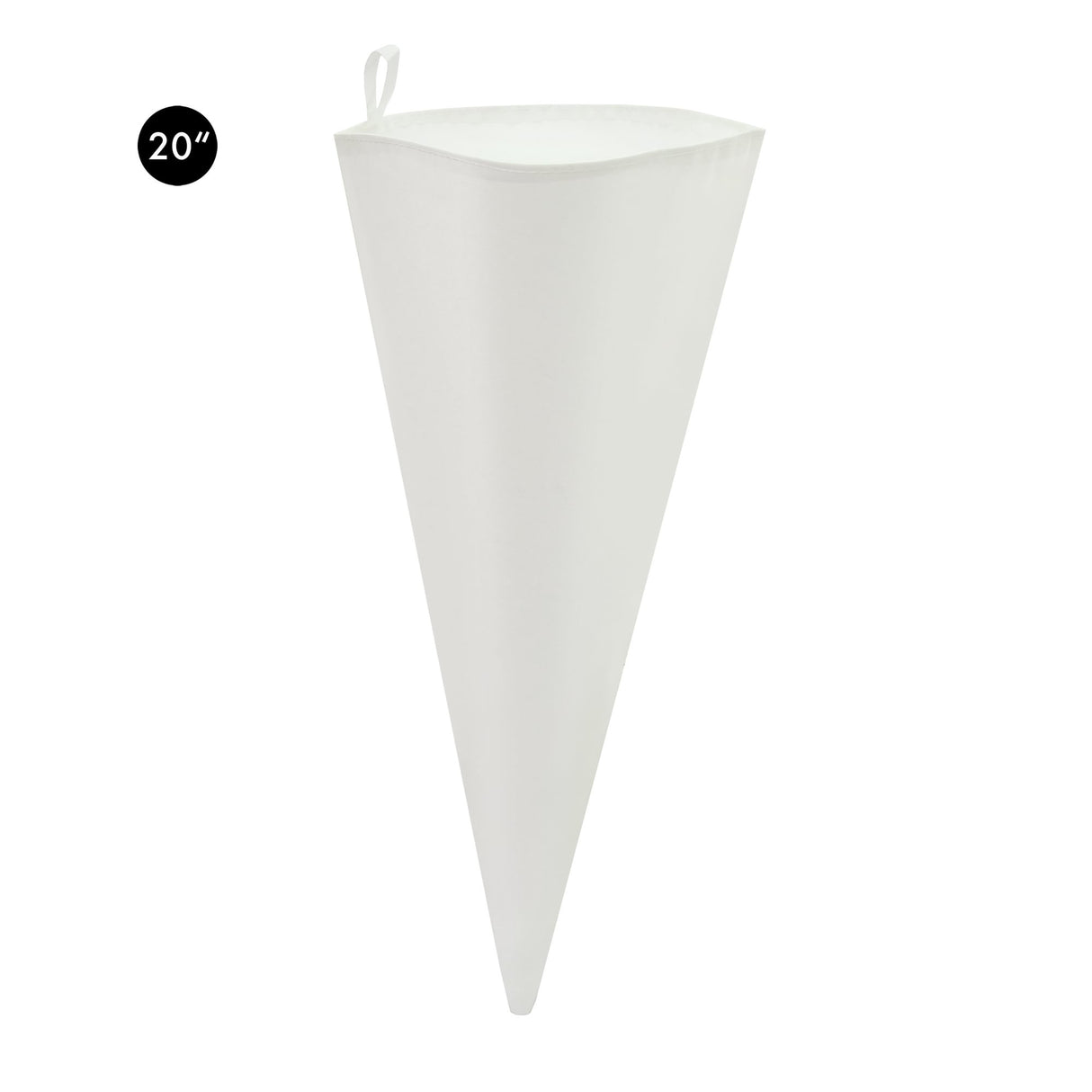 PASTRY BAG WITH COTTON CANVAS EXTERIOR AND PLASTIC COATED INTERIOR