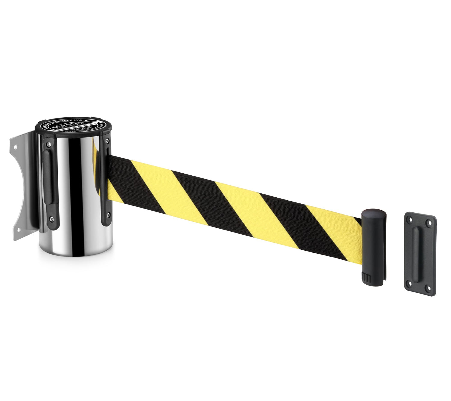 6.5 FT FIXED WALL MOUNT BELT BARRIER