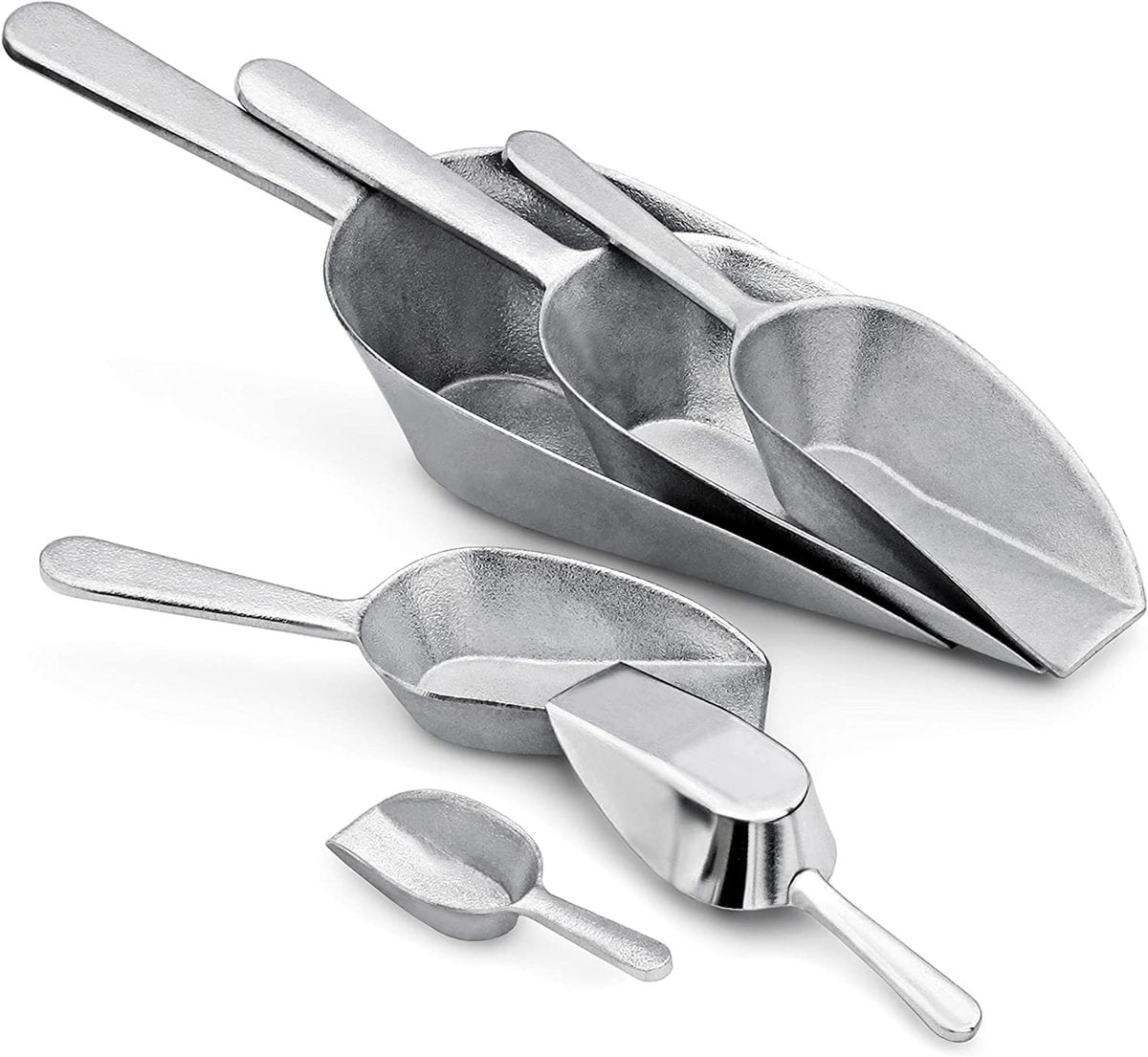 FLAT ALUMINUM UTILITY SCOOP