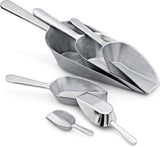 FLAT ALUMINUM UTILITY SCOOP