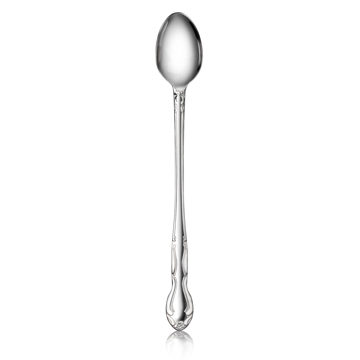 ROSE 18/0 STAINLESS STEEL ICED TEA SPOON
