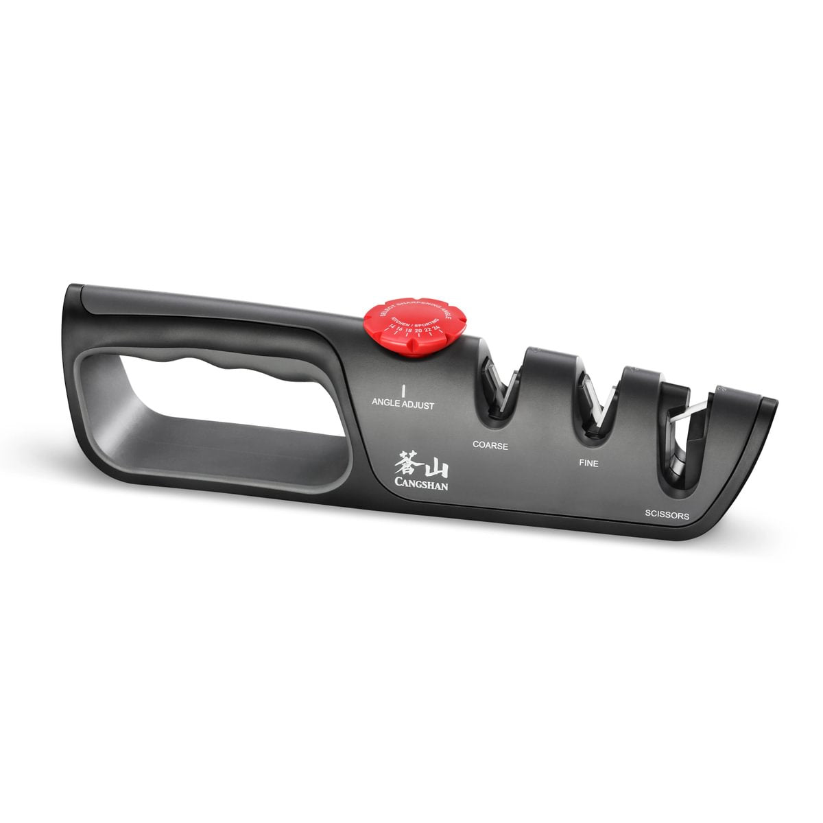 ADJUSTABLE 3-STAGE KNIFE SHARPENER