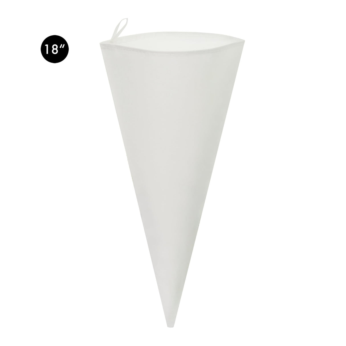 PASTRY BAG WITH COTTON CANVAS EXTERIOR AND PLASTIC COATED INTERIOR