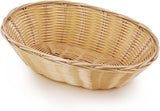 WOVEN SERVING BASKET, TAN