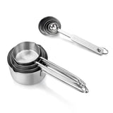 MEASURING CUPS & SPOONS SET, 8-PC