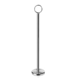 STAINLESS STEEL CARD HOLDER, RING CLIP