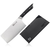HELENA SERIES 7" VEGETABLE CLEAVER WITH SHEATH