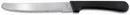 New Star Foodservice 58994 Stainless Steel Steak Knife, 4.5-Inch Rounded Serrated Blade with Plastic Handle, Set of 12